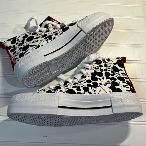 Mickey Mouse High Top Sneakers Size 6 Women's NWT - Picture 5 of 10